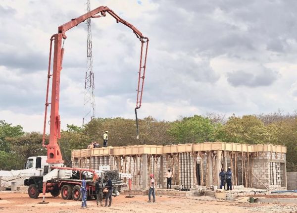 Construction of SURYA Energy Service Station