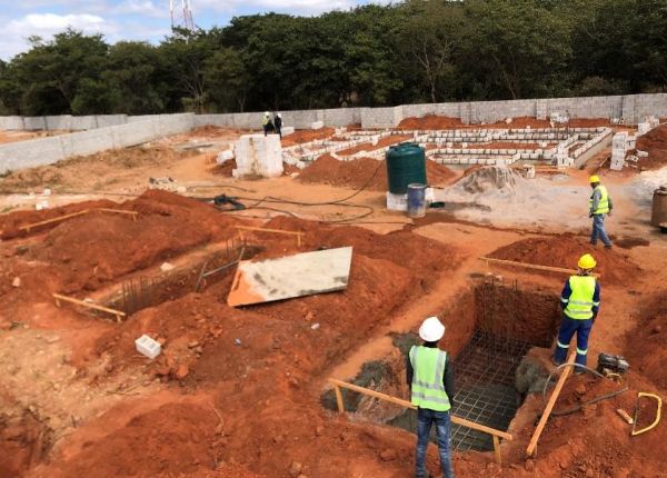 Construction of SURYA Energy Service Station