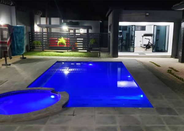 Ibex Hill Swimming Pool Construction