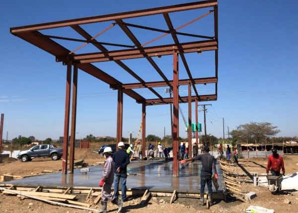 Construction of SURYA Energy Service Station