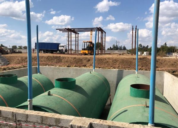 Construction of SURYA Energy Service Station
