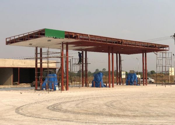 Construction of SURYA Energy Service Station