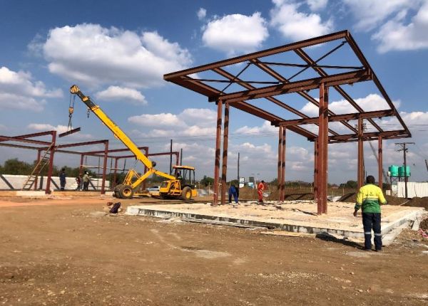 Construction of SURYA Energy Service Station