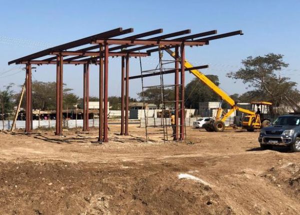 Construction of SURYA Energy Service Station